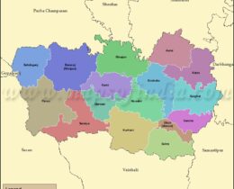 muzzafarpur-tehsil-map